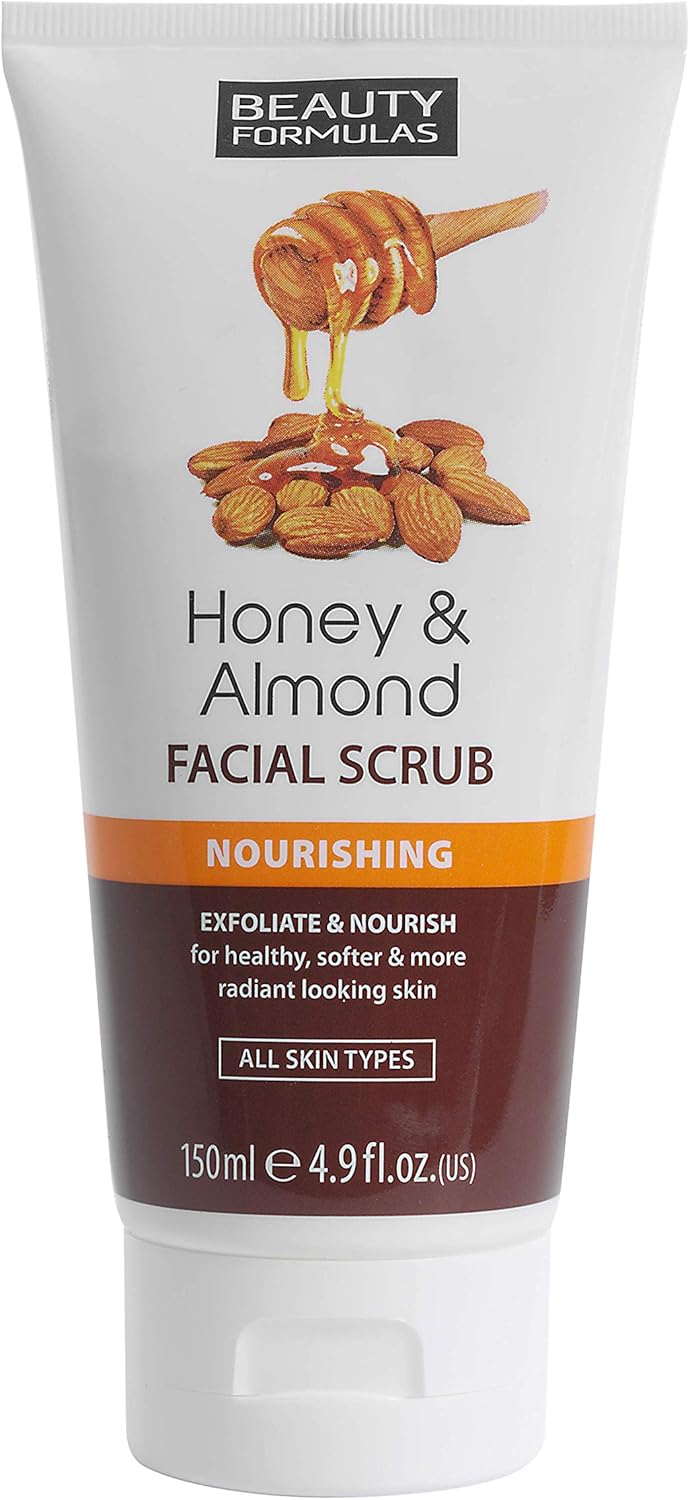 Beauty Formulas Honey & Almond Facial Scrub 150ml