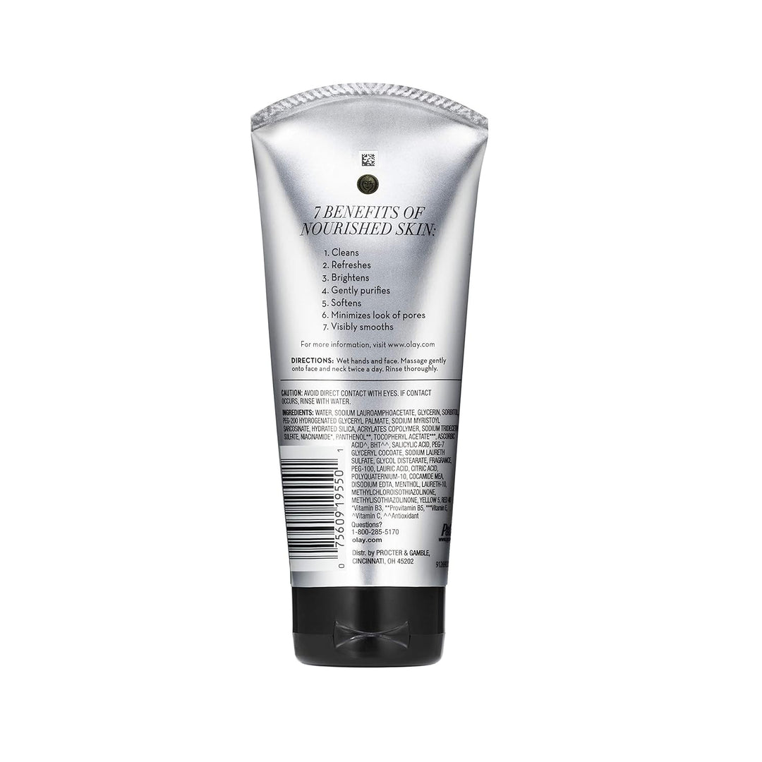 Facial Cleanser by Olay Total Effects Refreshing Citrus Scrub Face Cleanser
