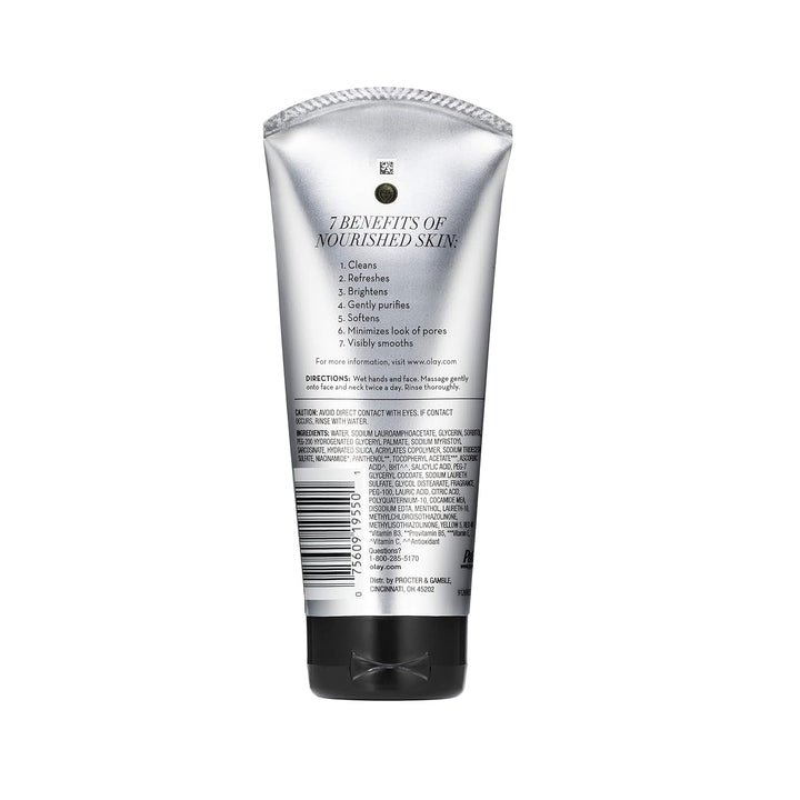 Facial Cleanser by Olay Total Effects Refreshing Citrus Scrub Face Cleanser