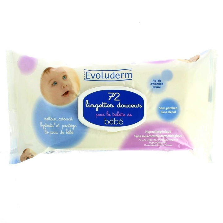 EVOLUDERM- BABY WIPES