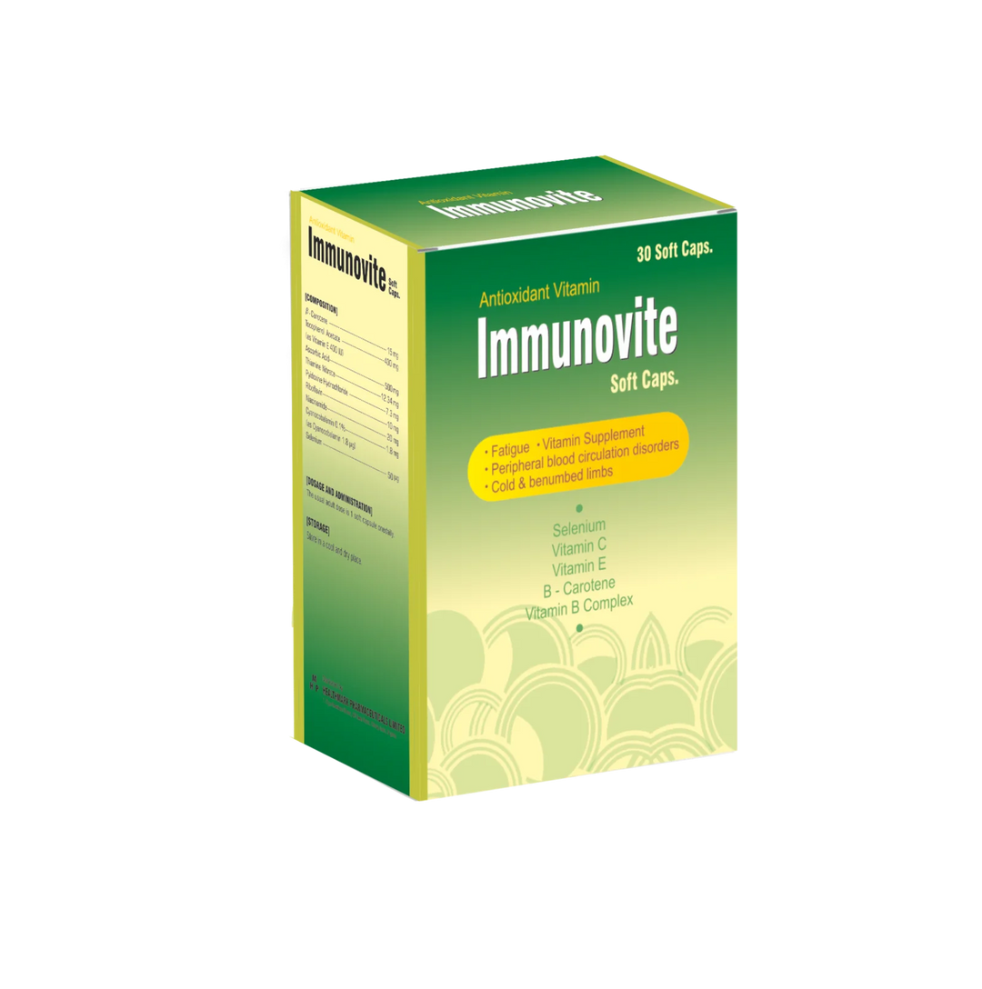 Immunovite Soft x30 Caps.