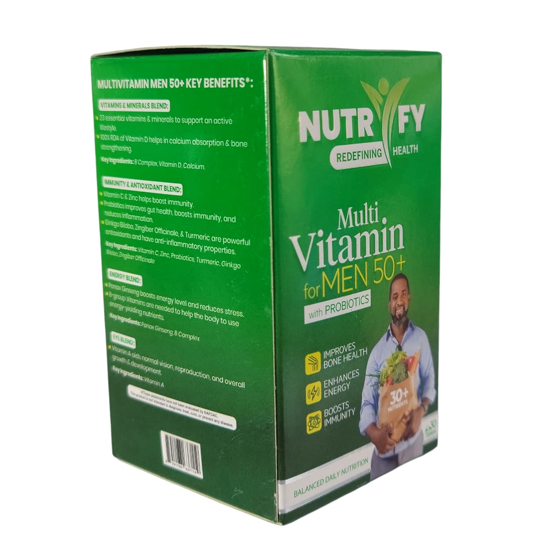 Nutrify Multi Vitamin For Men 50+
