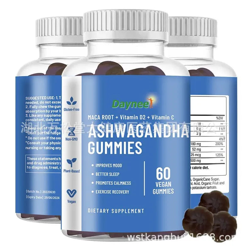 DAYNEE ASHWAGANDHA IMMUNITY BOOSTER DIETARY SUPPLEMENT GUMMIES (60 VEGAN GUMMIES)