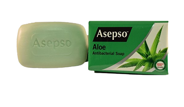 Asepso Aloe Antibacterial soap 150g -Green