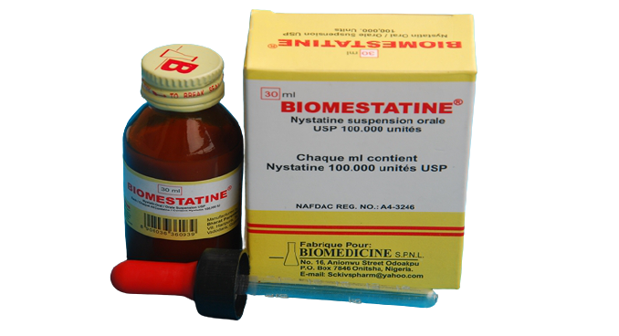 Biomestatine Oral Suspension