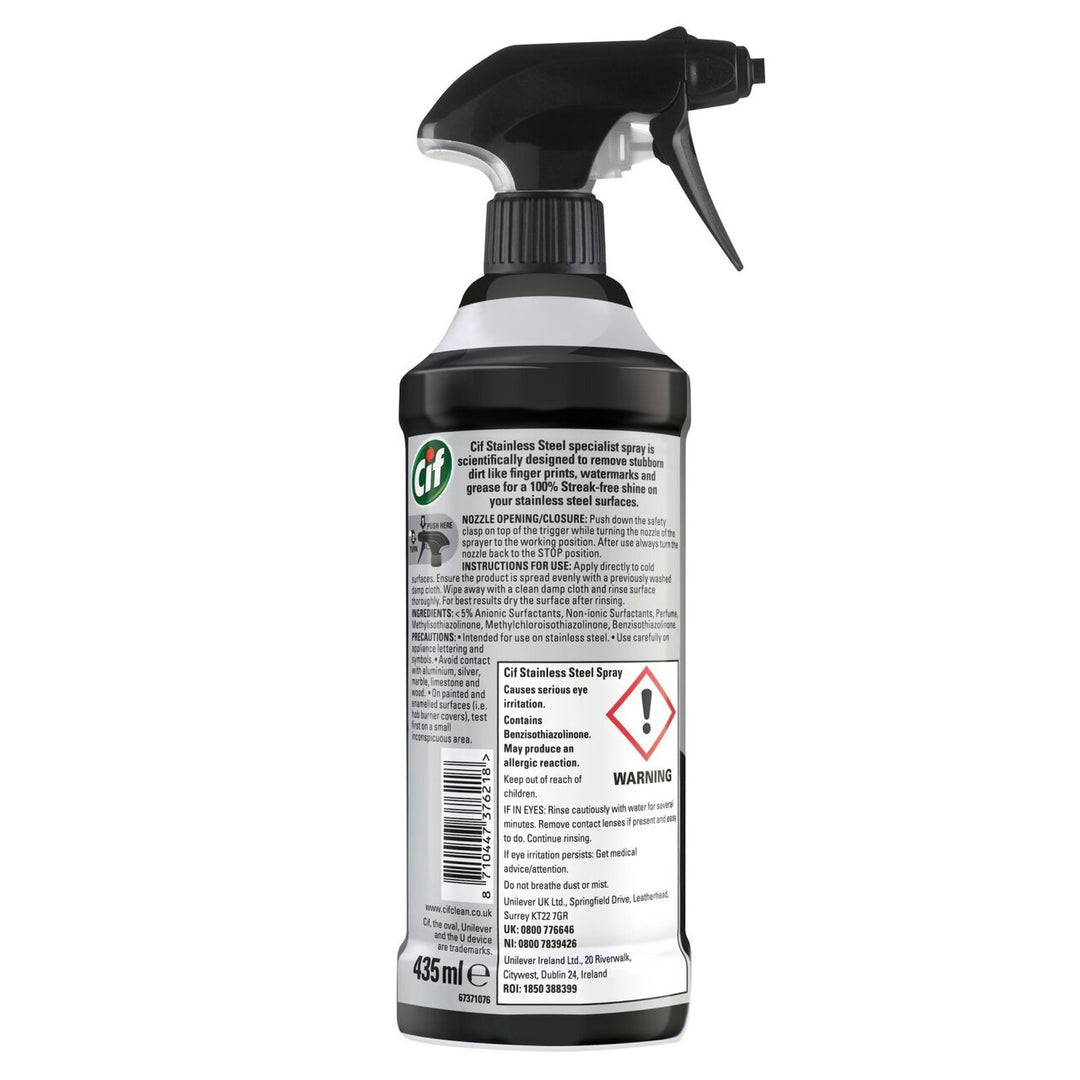 Cif Perfect Finish Stainless Steel Spray