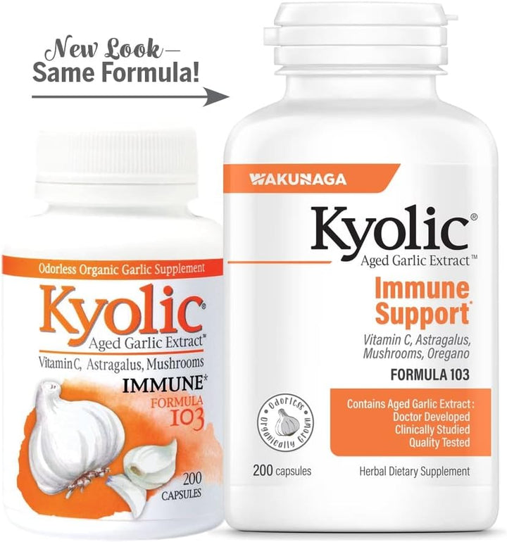 Kyolic Aged Garlic Extract Formula 103 Immune Support