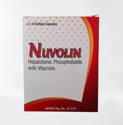 Nuvolin Hepatotonic Phospholipids With Vitamins