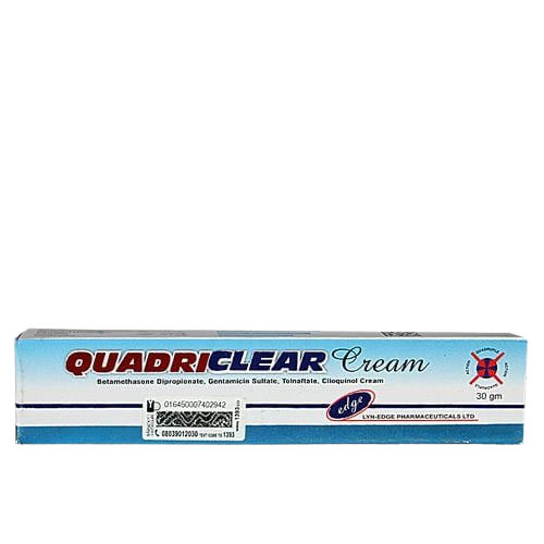 Quadriclear Cream For Eczema, Dermatitis And Rashes - 30g