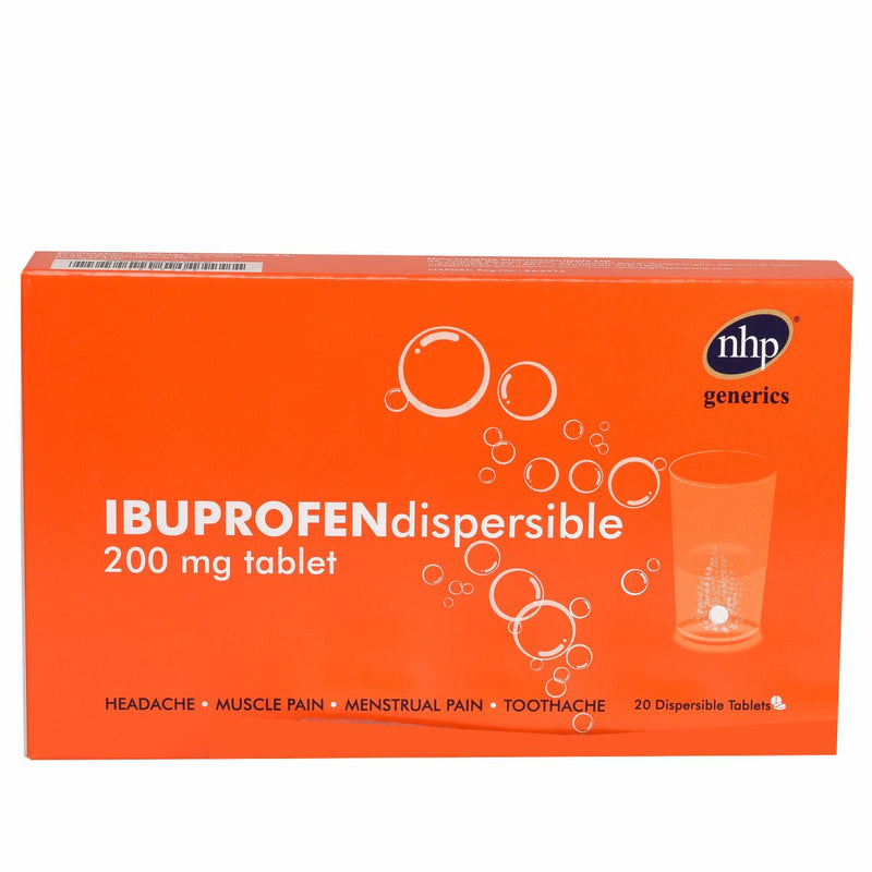 Ibuprofen dispersible 200mg