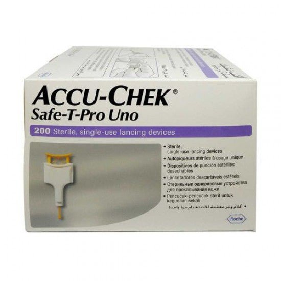 Accu-Chek Safe-T-Pro UNO Lancets X 200 (optimized)