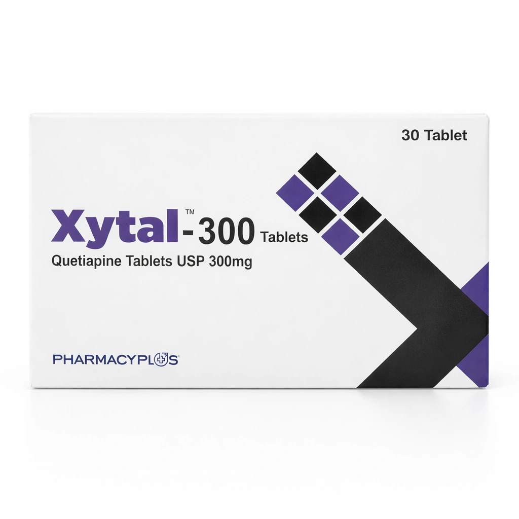 Xytal-300 Quetiapine Film-Coated Tablets USP 300 mg x 30 Tablets