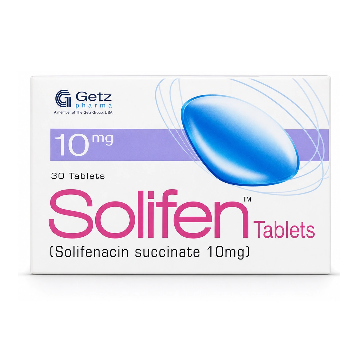 Solifen Solifenacin Succinate 10 mg Film-Coated Tablets x 30 Tablets
