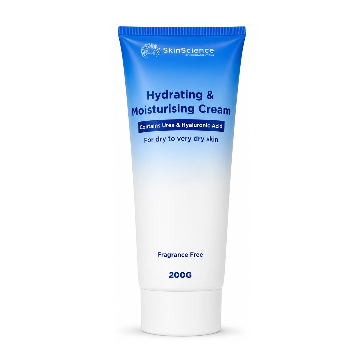 SkinScience Hydrating & Moisturising Cream with Urea & Hyaluronic Acid 200 g