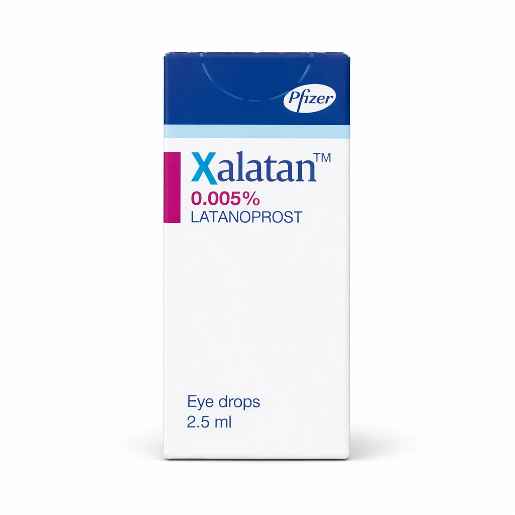 Pfizer Xalatan Latanoprost Ophthalmic Solution 0.005% 2.5 ml