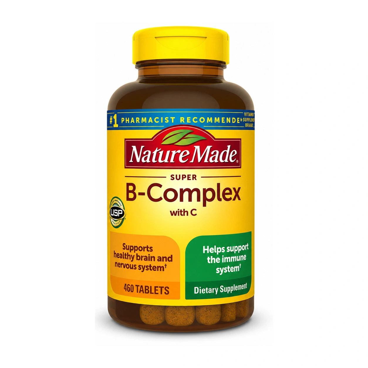 Nature Made Super B-Complex with C Tablets x 460 Tablets