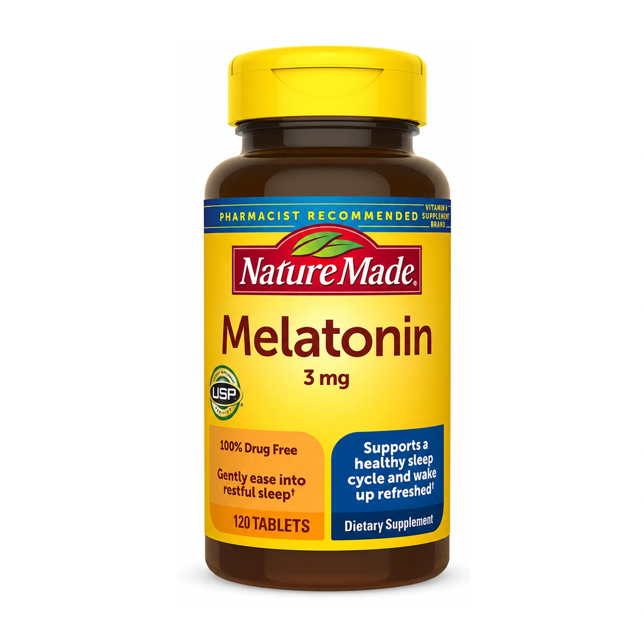 Nature Made Melatonin 3 mg Tablets x 120 Tablets