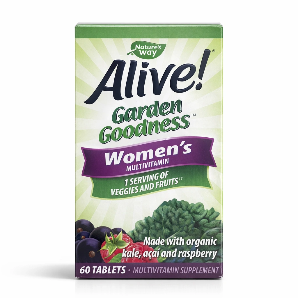 Nature's Way Alive! Women's Garden Goodness Complete Multivitamin x 60 Tablets