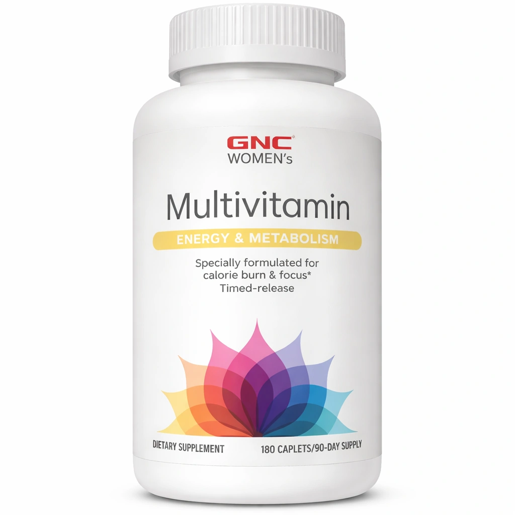 GNC Women's Energy & Metabolism Timed-Release Multivitamin x 180 caplets