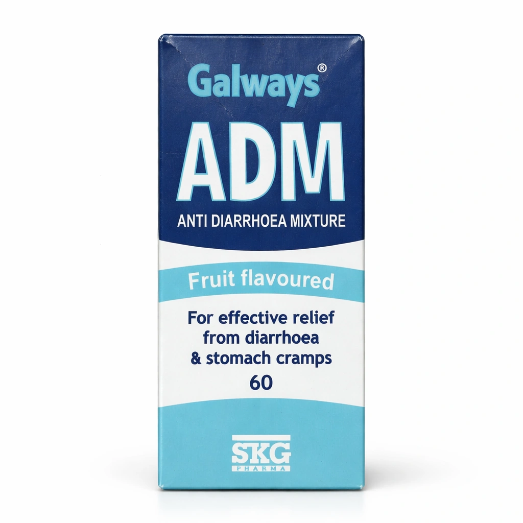 Galways ADM Anti-Diarrhoea Mixture Oral Suspension 60 ml