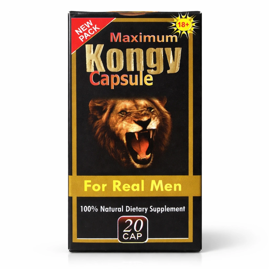Maximum Kongy Capsule Dietary Supplement x 20 Capsules