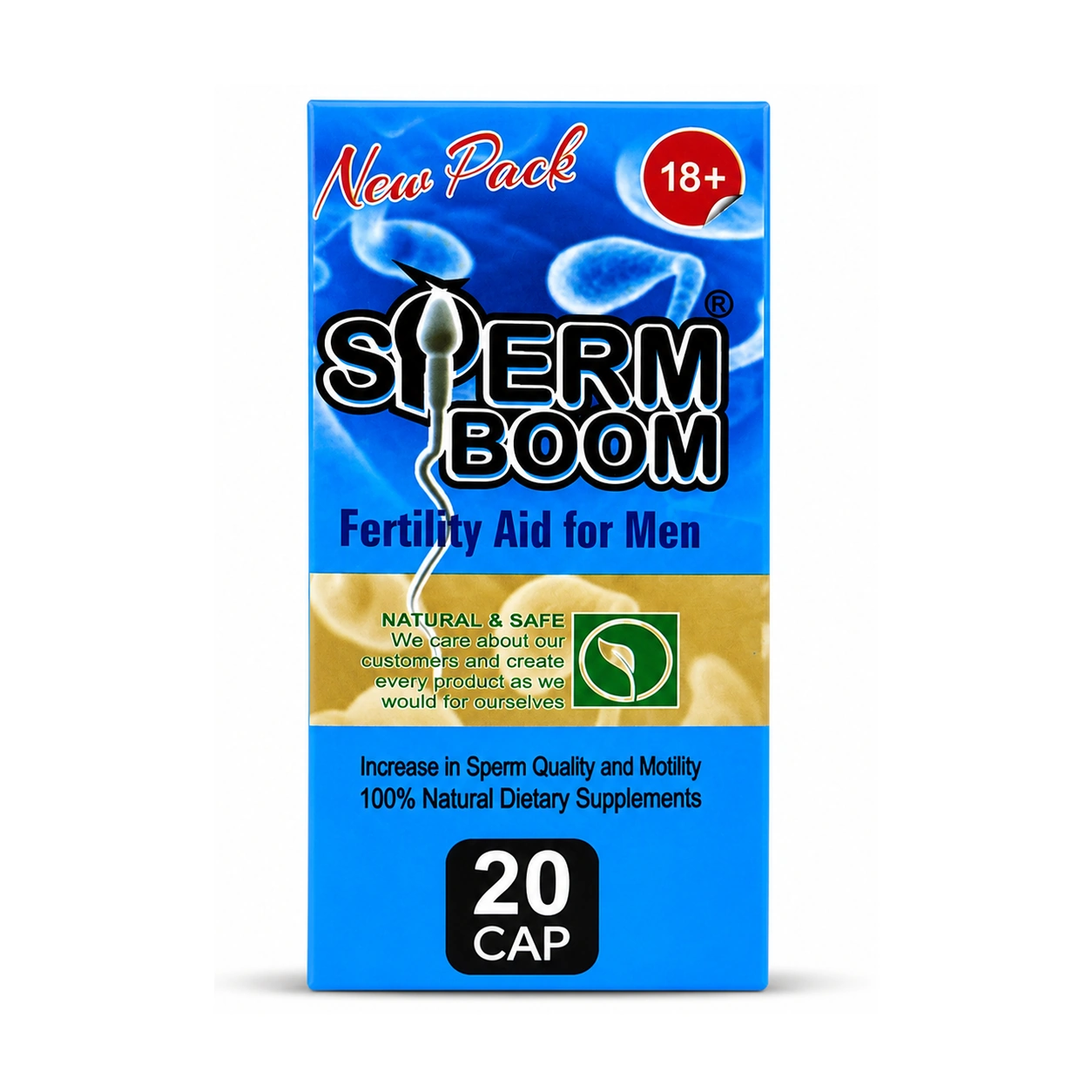 Spermboom Fertility Aid for Men Capsules x 20 Capsules