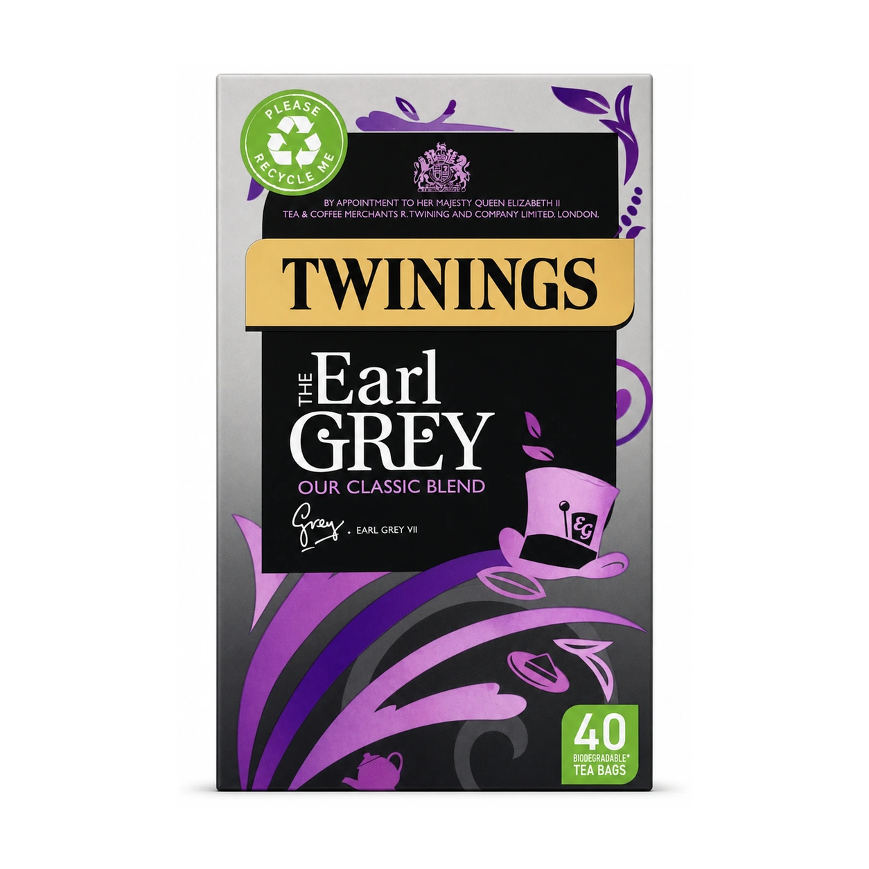 Twinings Earl Grey Tea Bags x 40 Tea Bags 100 g