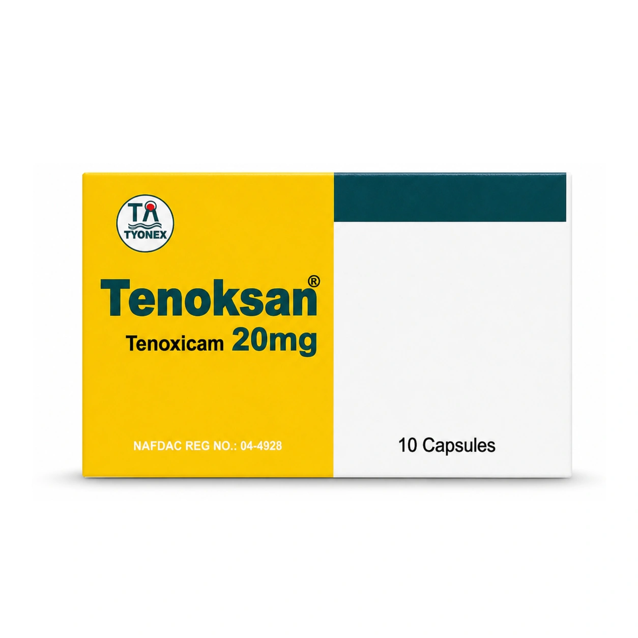 Tenoksan Tenoxicam 20 mg Capsules x 10 Capsules
