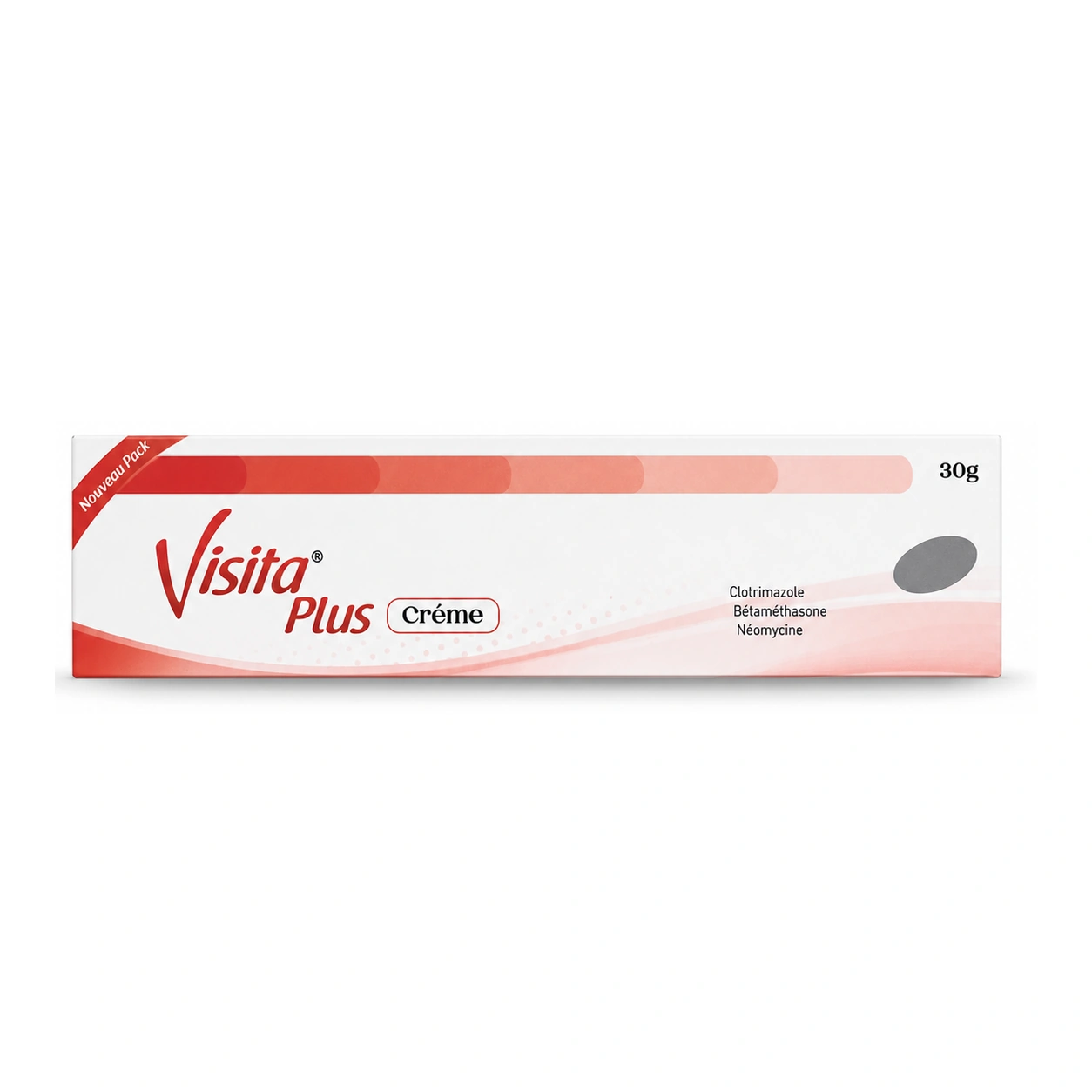 Visita Plus Clotrimazole 1% + Betamethasone 0.05% + Neomycin Sulfate 0.5% Cream 30 g