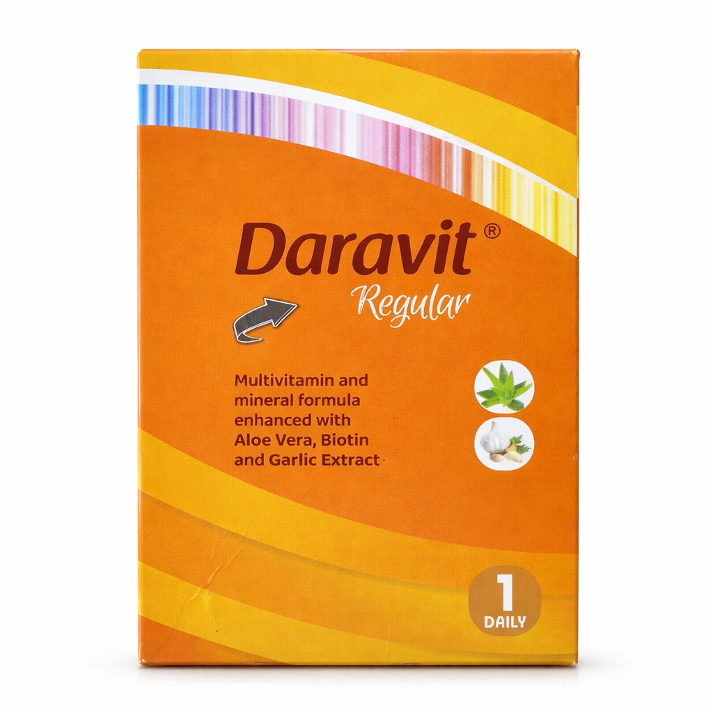 Daravit Regular Multivitamin and Multimineral Softgels x 30 Softgels