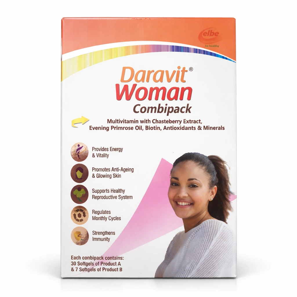 Daravit Woman Multivitamin Combipack x 37 Softgels