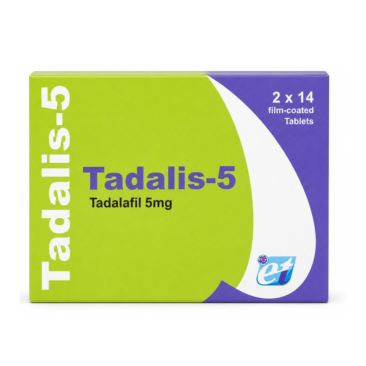 Tadalis-5 Tadalafil 5 mg Film-Coated Tablets x 28 Tablets