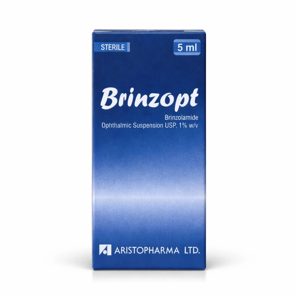Brinzopt Brinzolamide Ophthalmic Suspension USP 1% w/v 5 ml