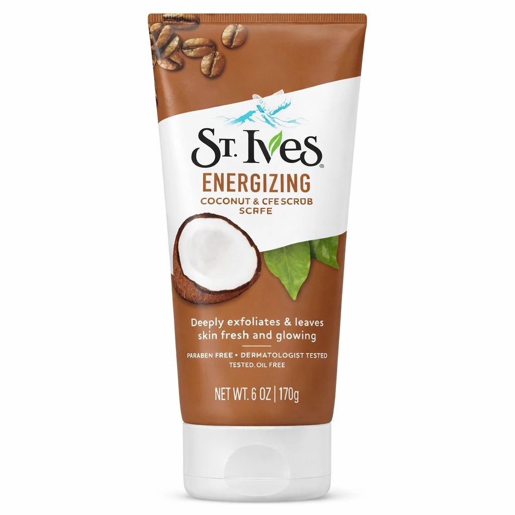 St. Ives Energizing Coconut & Coffee Face Scrub 170 g