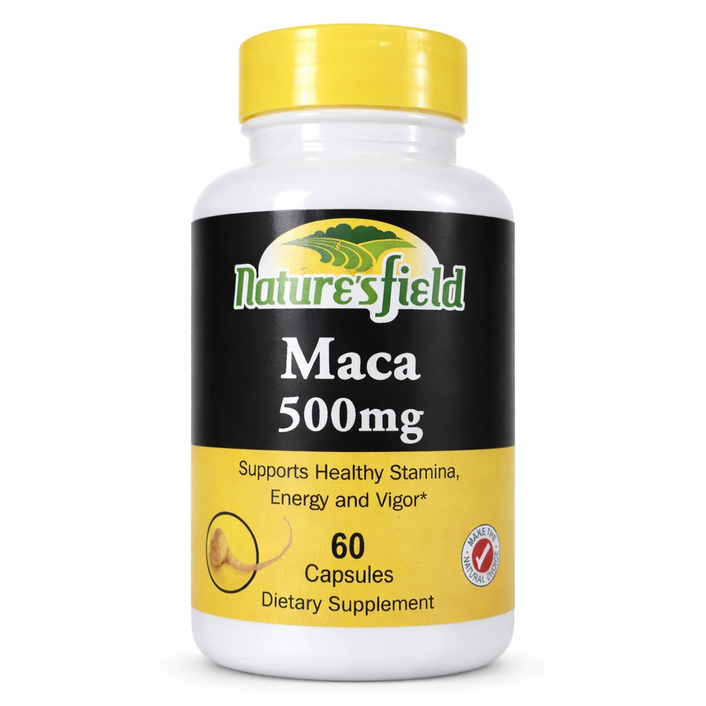 Nature's Field Maca 500 mg Capsules x 60 Capsules