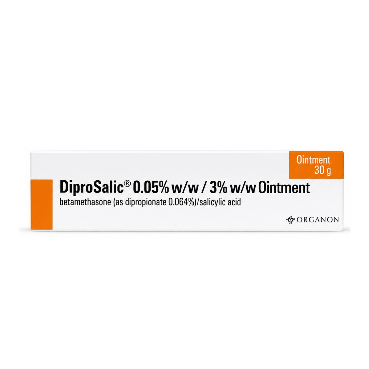DiproSalic Betamethasone Dipropionate 0.05% w/w + Salicylic Acid 3% w/w Ointment 30 g