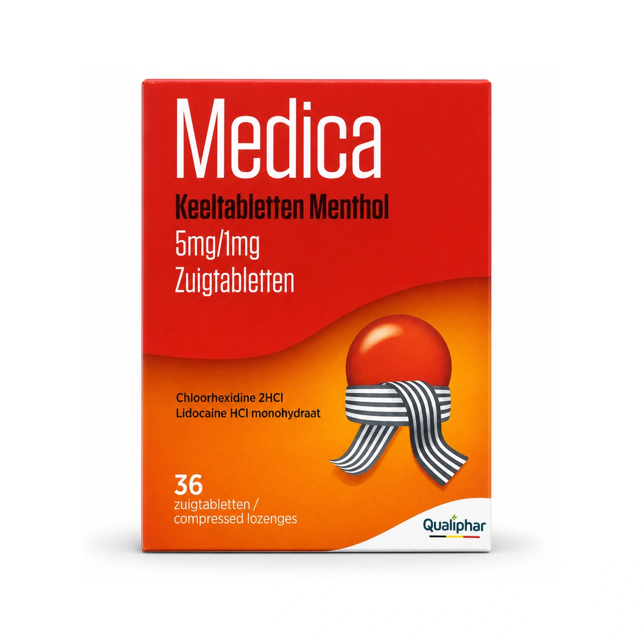 Medica Keeltabletten Menthol 5 mg/1 mg Compressed Lozenges x 36 lozenges