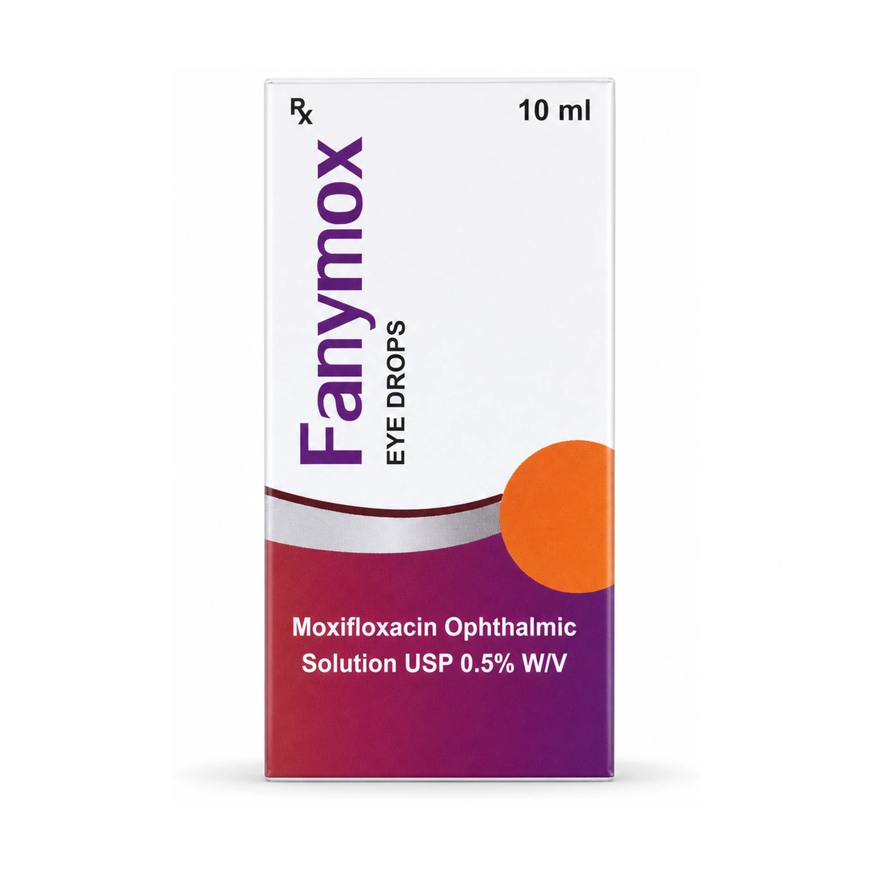 Fanymox Moxifloxacin Ophthalmic Solution USP 0.5% w/v Eye Drops 10 ml