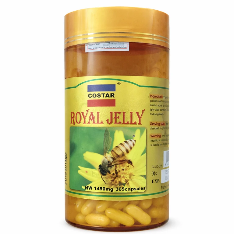Costar Royal Jelly 1450 mg x 365 Capsules
