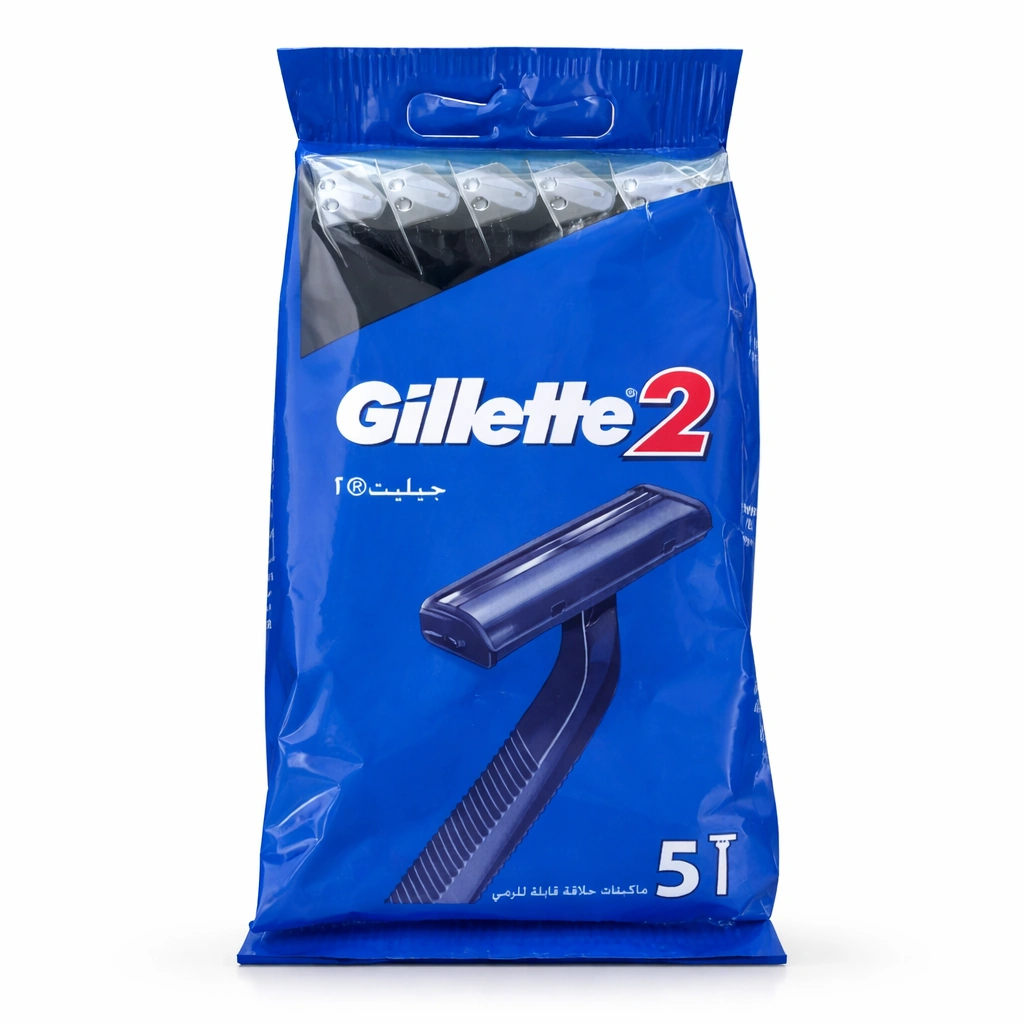Gillette 2 Disposable Razors x 5