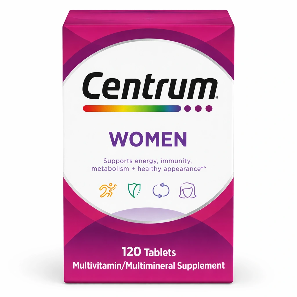 Centrum Women Multivitamin/Multimineral Supplement x 120 Tablets