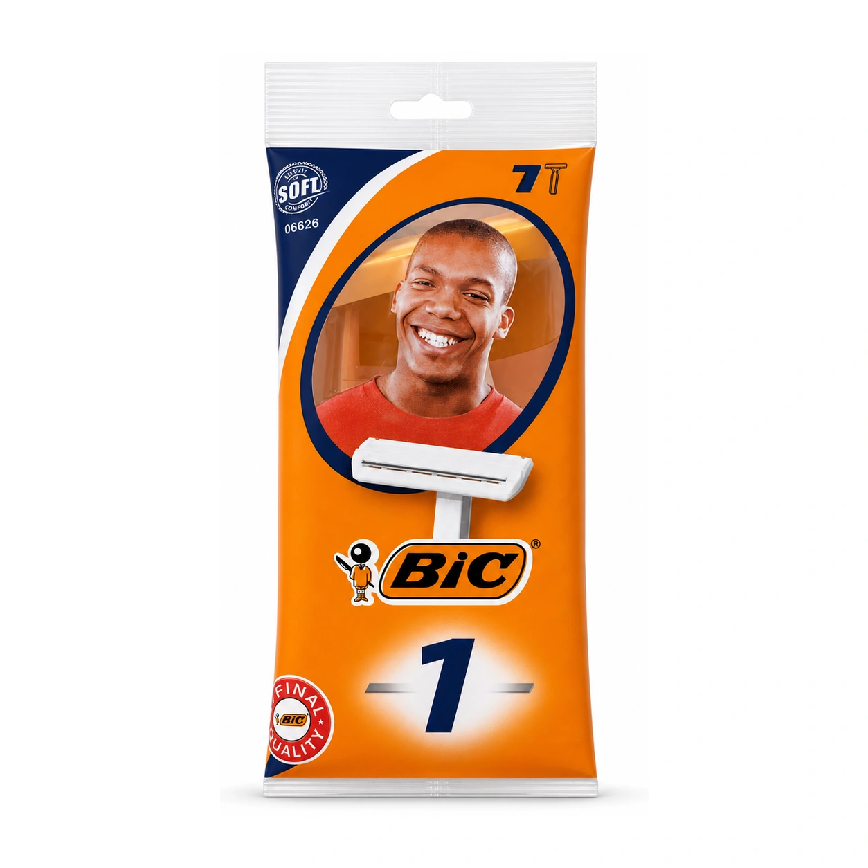 BIC 1 Sensitive Disposable Razor x 7 Razors