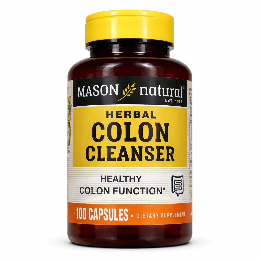 Mason Natural Herbal Colon Cleanser x 100 Capsules