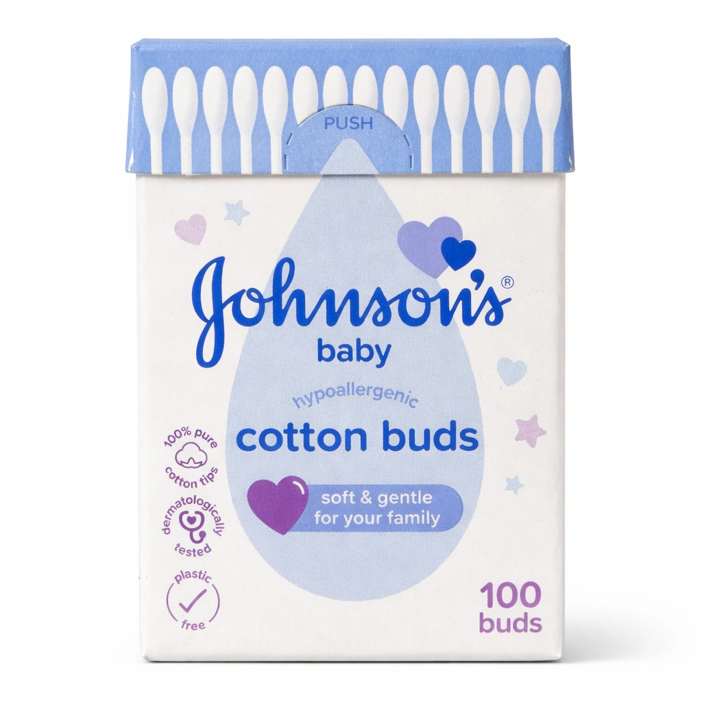 Johnson's Baby Cotton Buds x 100 buds