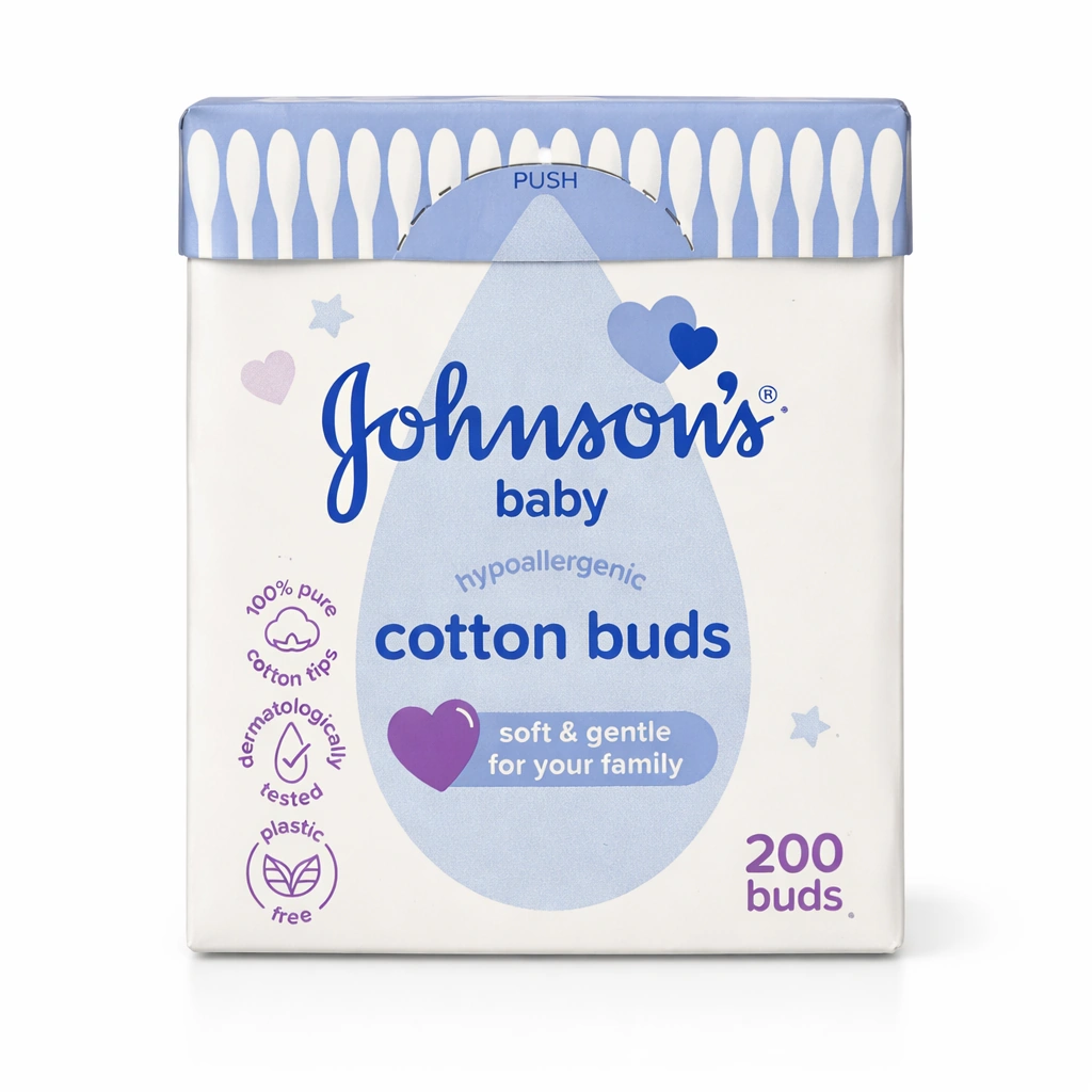 Johnson's Baby Cotton Buds x 200 buds