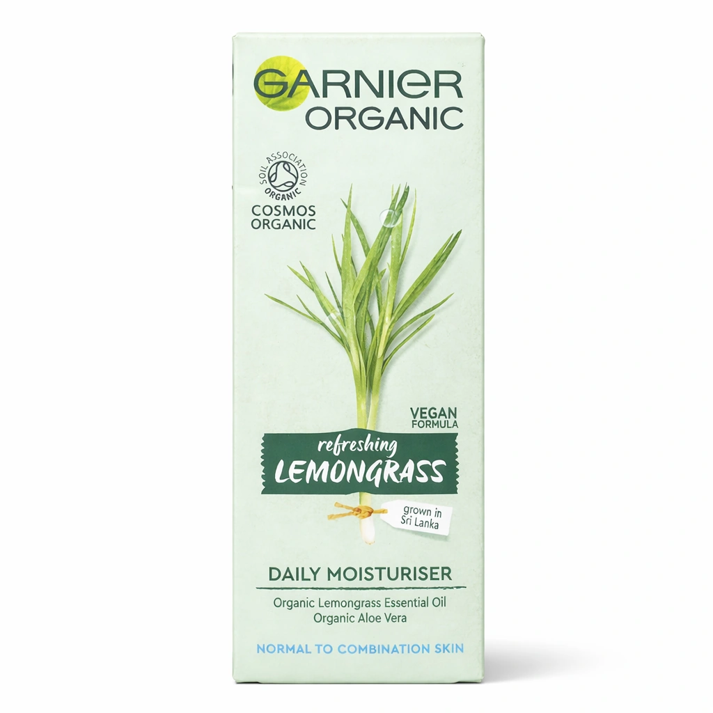 Garnier Organic Refreshing Lemongrass Daily Moisturiser 50 ml