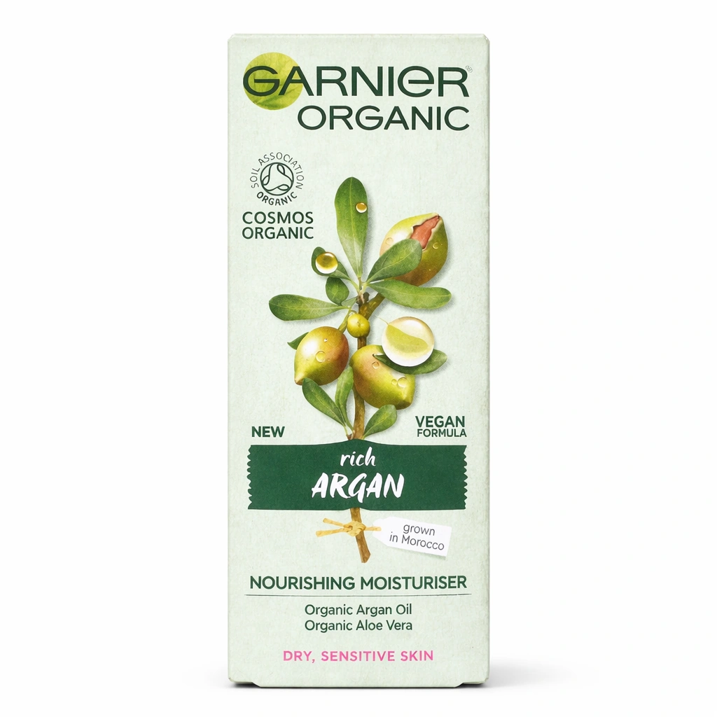 Garnier Organic Rich Argan Nourishing Face Moisturiser 50 ml