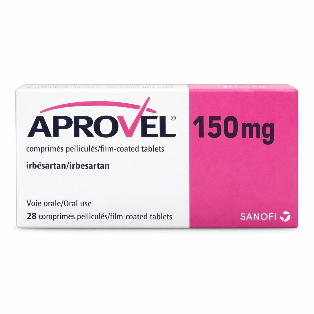 Aprovel Irbesartan 150 mg Film-Coated Tablets x 28 Tablets