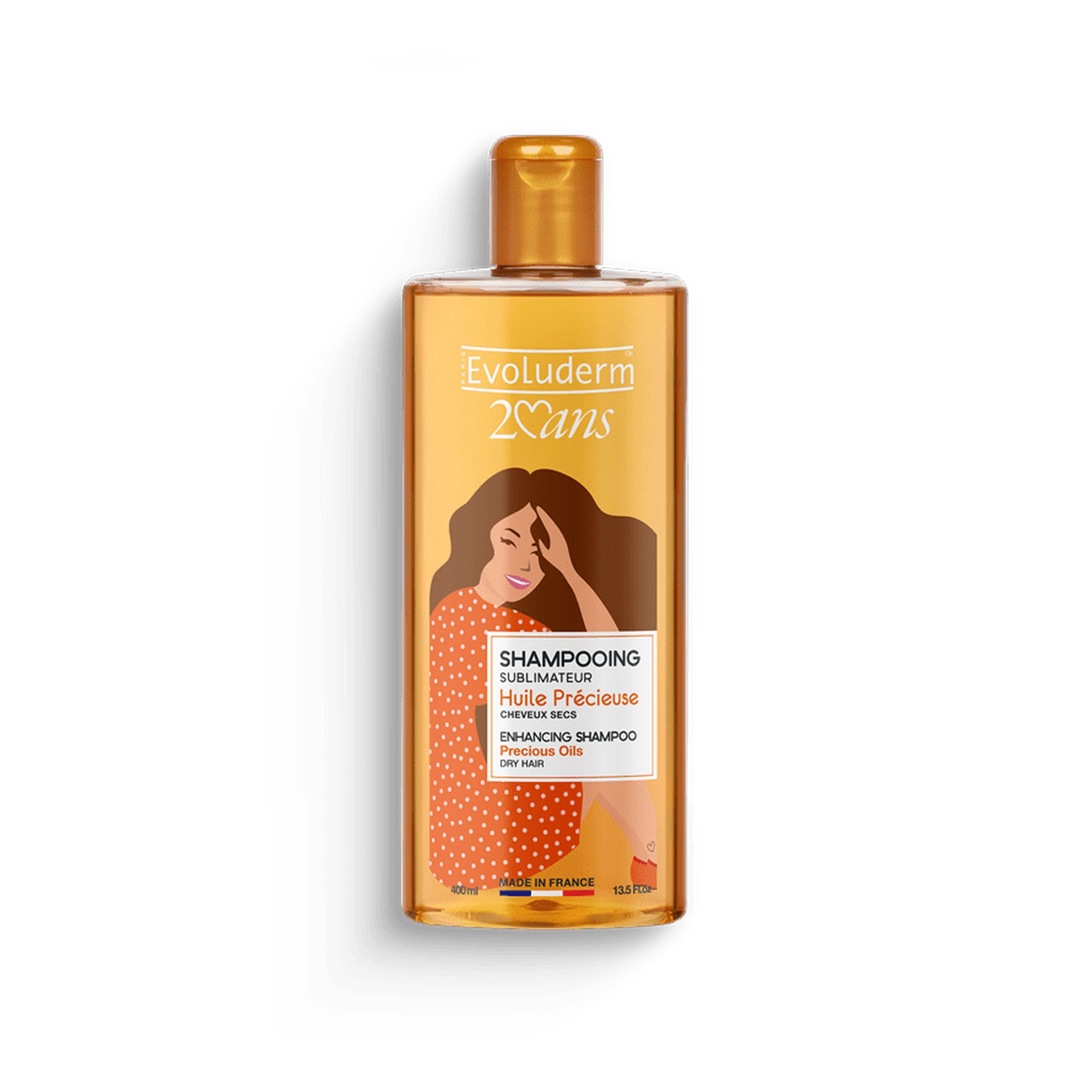 Evoluderm Huile Précieuse Enhancer Shampoo 400 ml (13.5 fl oz)