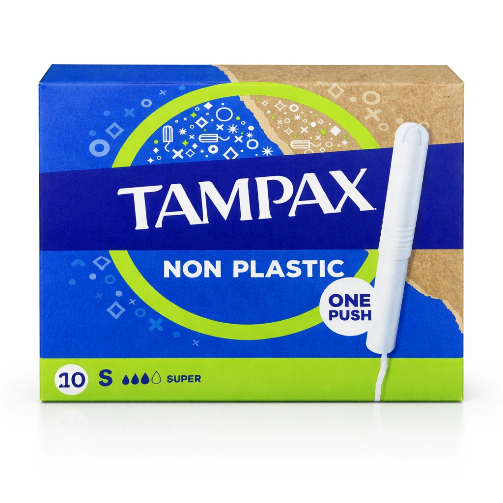Tampax Super Tampons with Cardboard Applicator x 20 Tampons